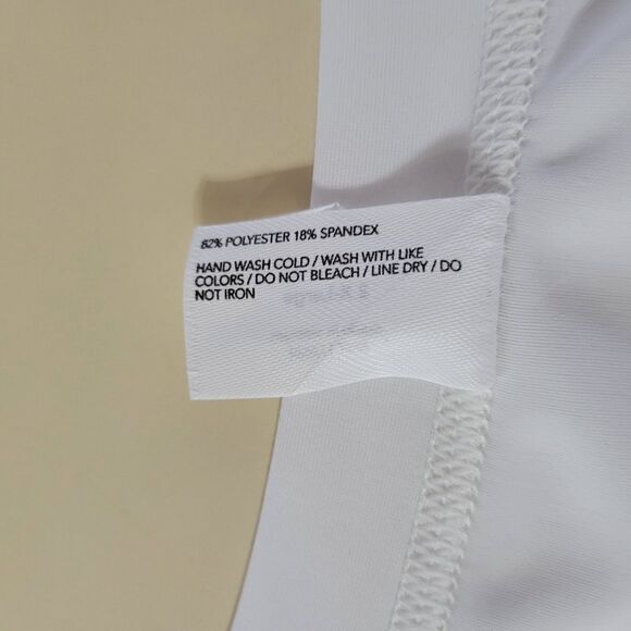 DSG Men's White Manny Long Sleeve Rash Guard Tee - Picture 9 of 10